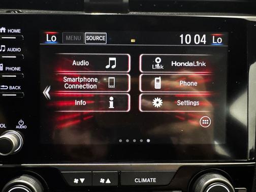 Red 2019 Honda Civic EX
