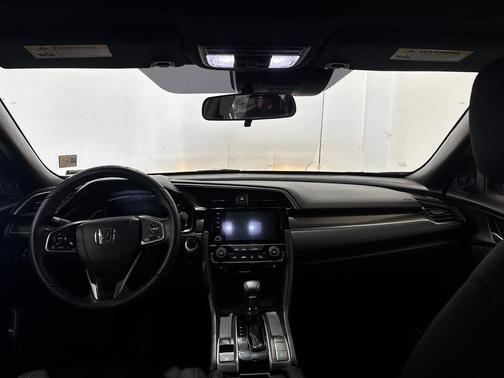Red 2019 Honda Civic EX