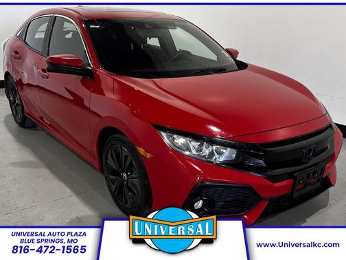 Red 2019 Honda Civic EX
