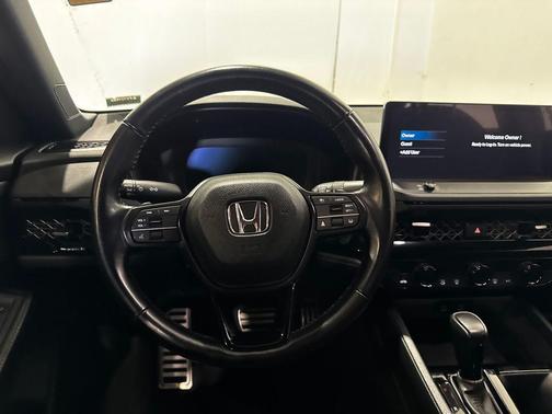 White 2024 Honda Accord Hybrid Sport