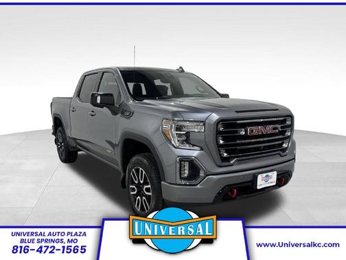 Satin Steel Metallic 2021 GMC Sierra 1500 AT4