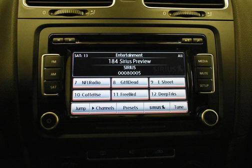 Blue 2011 Volkswagen Golf TDI