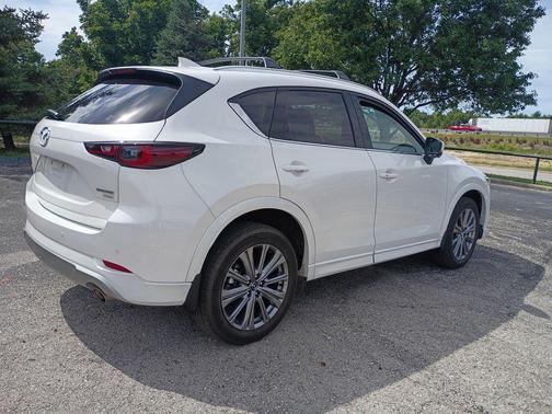 Rhodium White Metallic 2024 Mazda CX-5 2.5 Turbo Signature