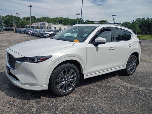 Rhodium White Metallic 2024 Mazda CX-5 2.5 Turbo Signature