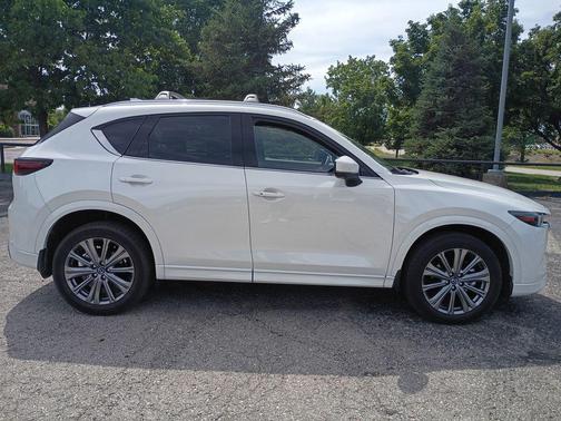 Rhodium White Metallic 2024 Mazda CX-5 2.5 Turbo Signature