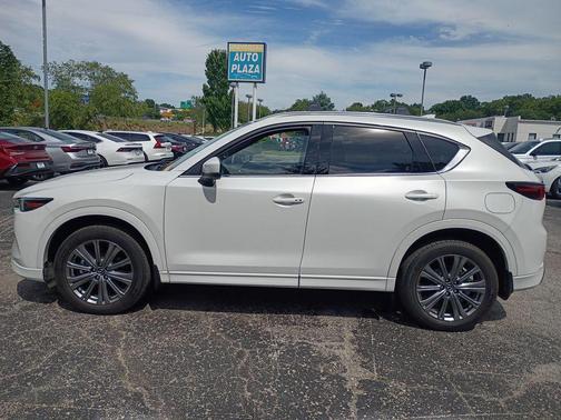 Rhodium White Metallic 2024 Mazda CX-5 2.5 Turbo Signature