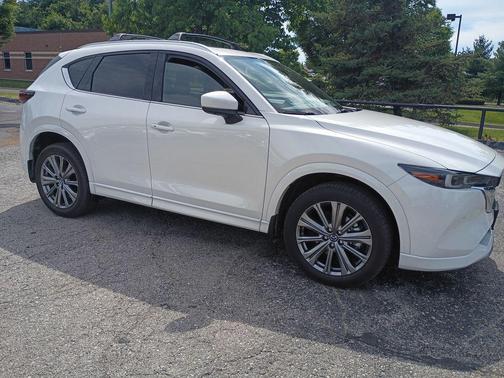 Rhodium White Metallic 2024 Mazda CX-5 2.5 Turbo Signature