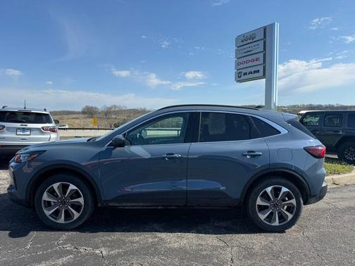 Blue 2025 Ford Escape Platinum