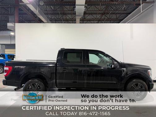 Black 2021 Ford F-150 Lariat