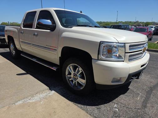 White Diamond Clearcoat 2013 Chevrolet Silverado 1500 LTZ
