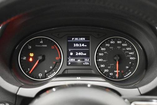Brilliant Black 2015 Audi A3 2.0 TDI Premium