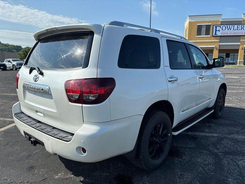 White 2018 Toyota Sequoia Platinum