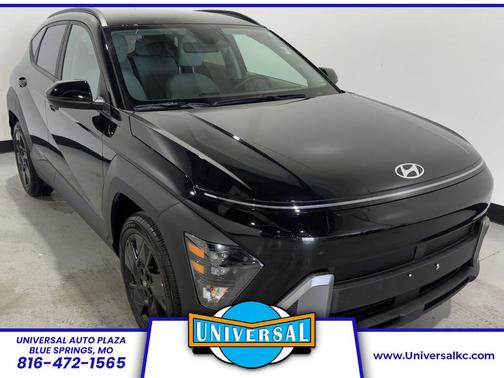 Abyss Black Pearl 2026 Hyundai KONA SEL Sport