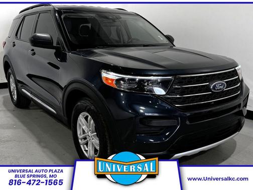 Stone Blue Metallic 2023 Ford Explorer XLT