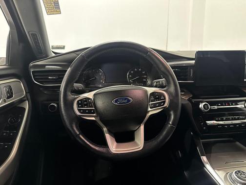 Stone Blue Metallic 2022 Ford Explorer Limited