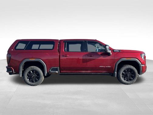 Volcanic Red Tintcoat 2024 GMC Sierra 3500 AT4