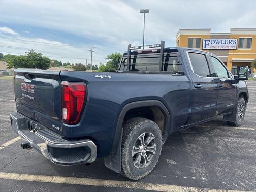 Blue 2021 GMC Sierra 1500 SLE