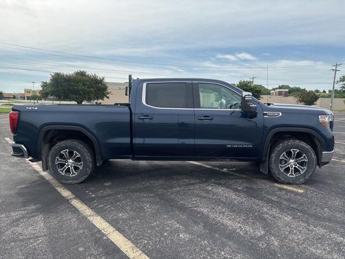 Blue 2021 GMC Sierra 1500 SLE