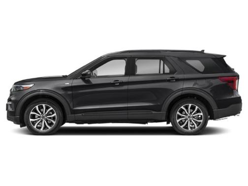 Black 2022 Ford Explorer ST-Line
