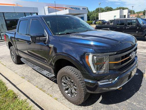 Antimatter Blue Metallic 2022 Ford F-150 Tremor
