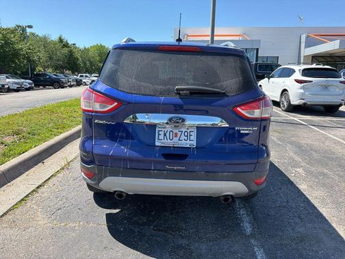 Deep Impact Blue 2016 Ford Escape Titanium