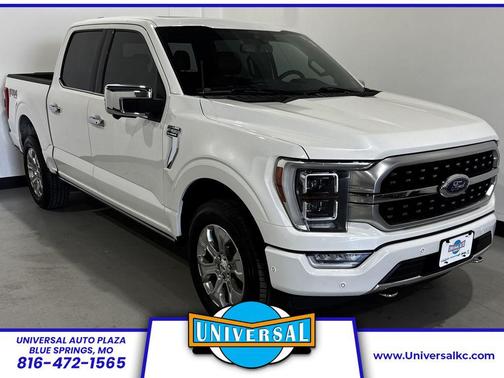 White 2021 Ford F-150 Platinum