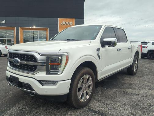 White 2021 Ford F-150 Platinum