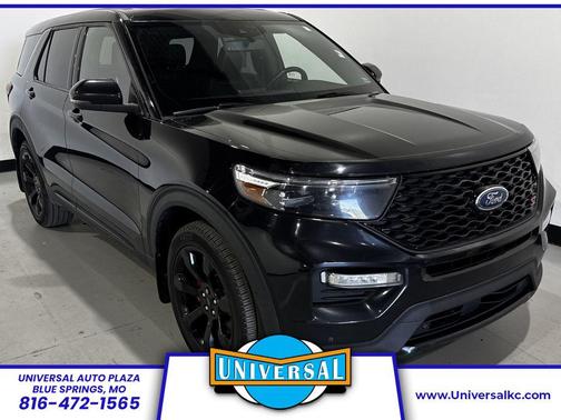 Black 2022 Ford Explorer ST