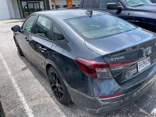 Gray Metallic 2025 Honda Civic Hybrid Sport