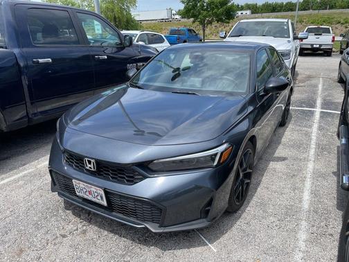 Gray Metallic 2025 Honda Civic Hybrid Sport