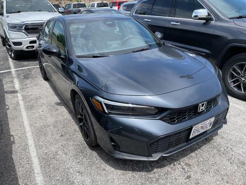 Gray Metallic 2025 Honda Civic Hybrid Sport