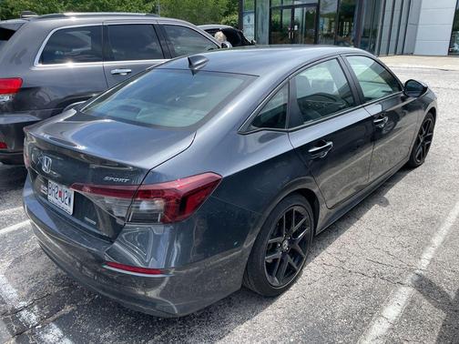 Gray Metallic 2025 Honda Civic Hybrid Sport