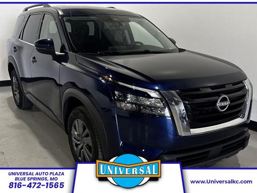 Deep Ocean Blue Pearl 2025 Nissan Pathfinder SV 4WD