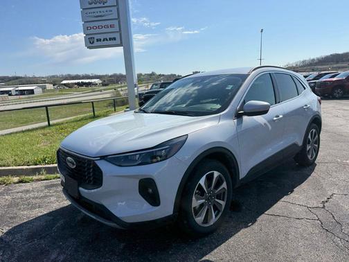 Silver 2025 Ford Escape Platinum