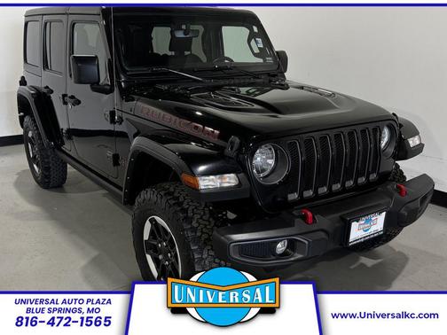 Black Clearcoat 2021 Jeep Wrangler Unlimited Rubicon