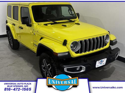 High Velocity Clearcoat 2024 Jeep Wrangler 4-Door Sahara