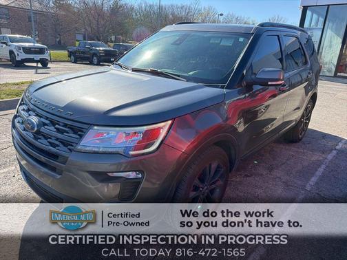 Magnetic 2018 Ford Explorer XLT