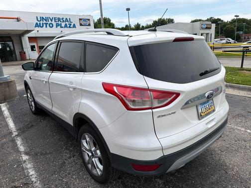 White Platinum Clearcoat Metallic 2015 Ford Escape Titanium