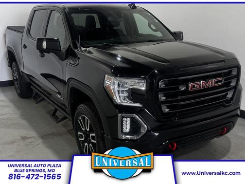 Ebony Twilight Metallic 2021 GMC Sierra 1500 AT4