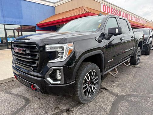 Ebony Twilight Metallic 2021 GMC Sierra 1500 AT4