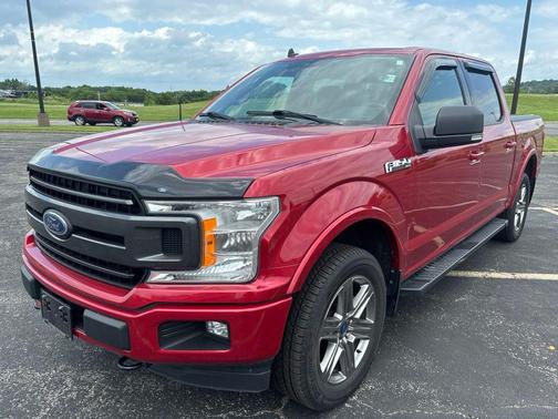 Rapid Red Metallic Tinted Clearcoat 2020 Ford F-150 XLT