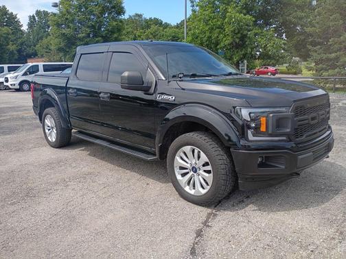 Shadow Black 2018 Ford F-150 XLT