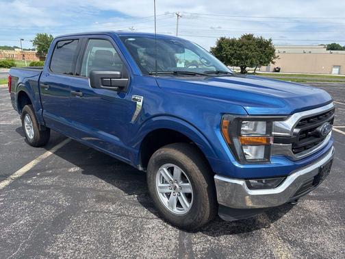 Blue 2023 Ford F-150 XLT