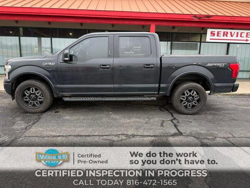 Black 2019 Ford F-150 Lariat