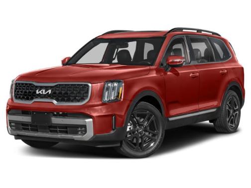Red 2023 Kia Telluride SX X-Line