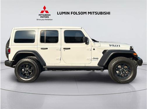 Bright White Clearcoat 2023 Jeep Wrangler 4xe Willys