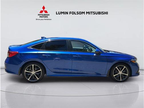 Blue 2024 Honda Civic Touring