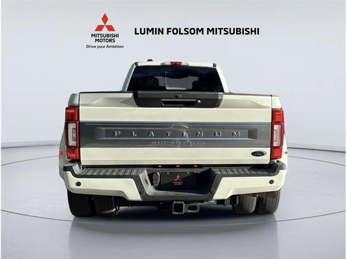 Star White Metallic Tri-Coat 2022 Ford F-450 Platinum