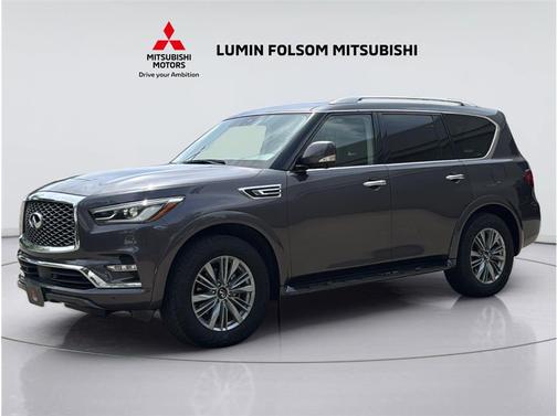 Anthracite Gray 2024 INFINITI QX80 Luxe