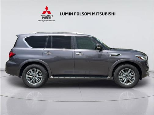 Anthracite Gray 2024 INFINITI QX80 Luxe